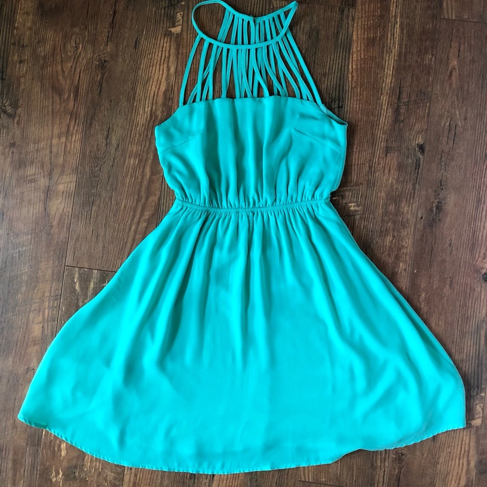 Size small open neck dress
